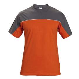 Desman póló narancssárga-szürke
