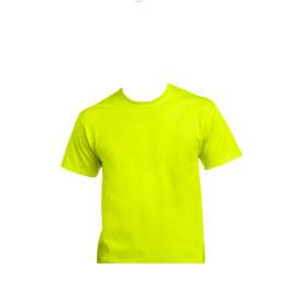 Gildan GI5000 póló sárga/zöld
