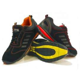 Munkavédelmi cipő Steelite Lusum (fekete/piros)